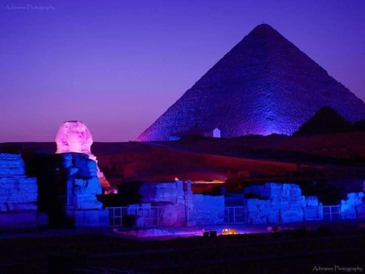 Maged Pyramids View Inn Kafret el-Gabal Exterior foto